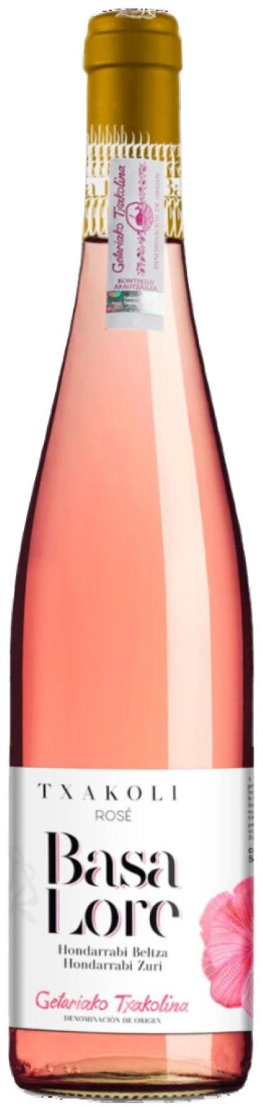 Basa Lore Getariako Txakolina Rosé, 750 mL
