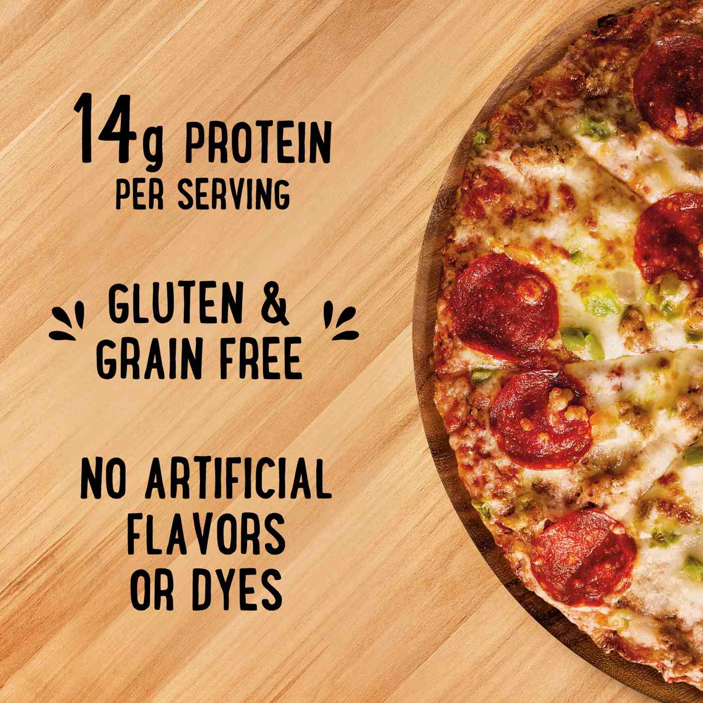 Udi's Gluten-Free Crispy Thin Crust Frozen Pizza - Supreme; image 7 of 7