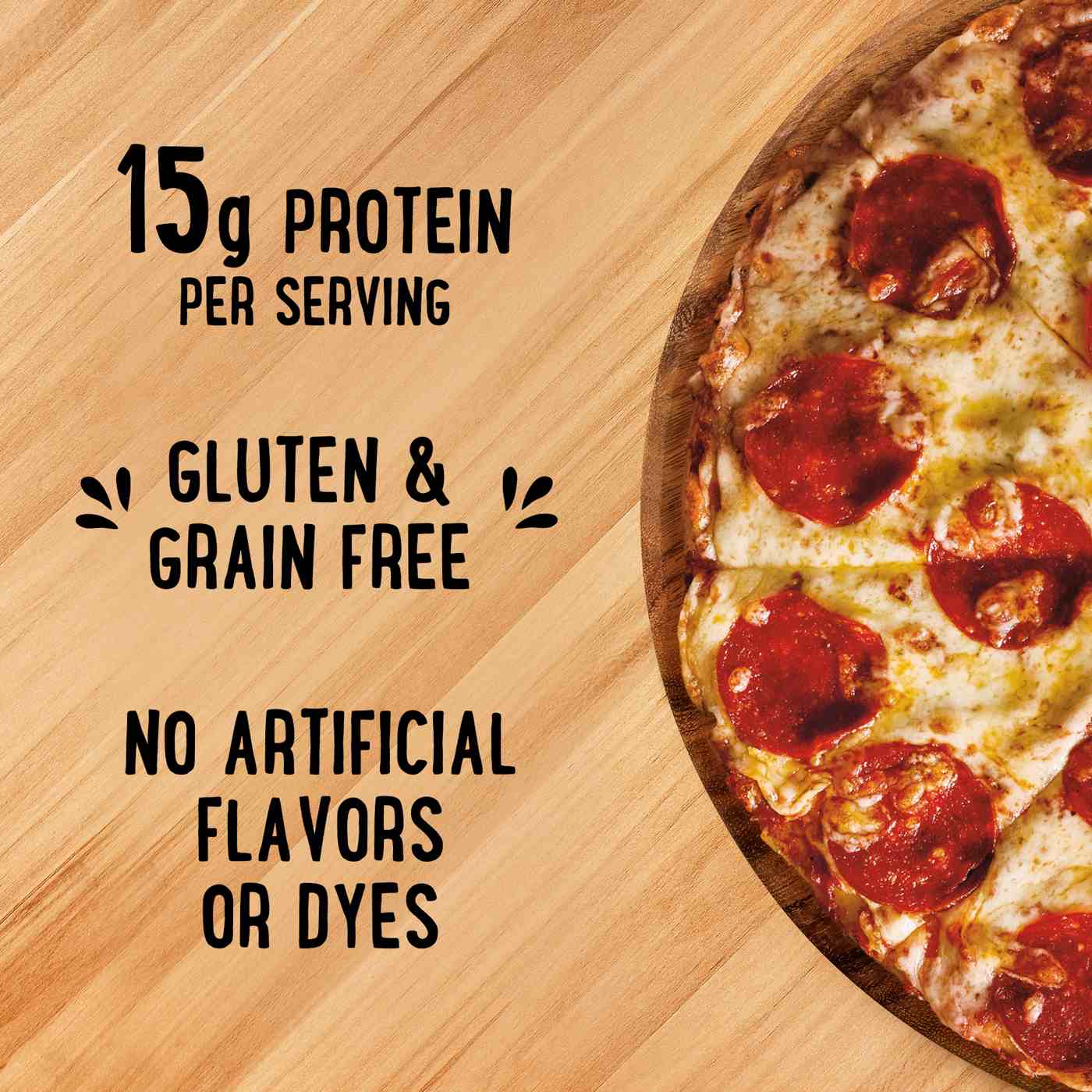 Udi's Gluten-Free Crispy Thin Crust Frozen Pizza - Uncured Pepperoni; image 3 of 6