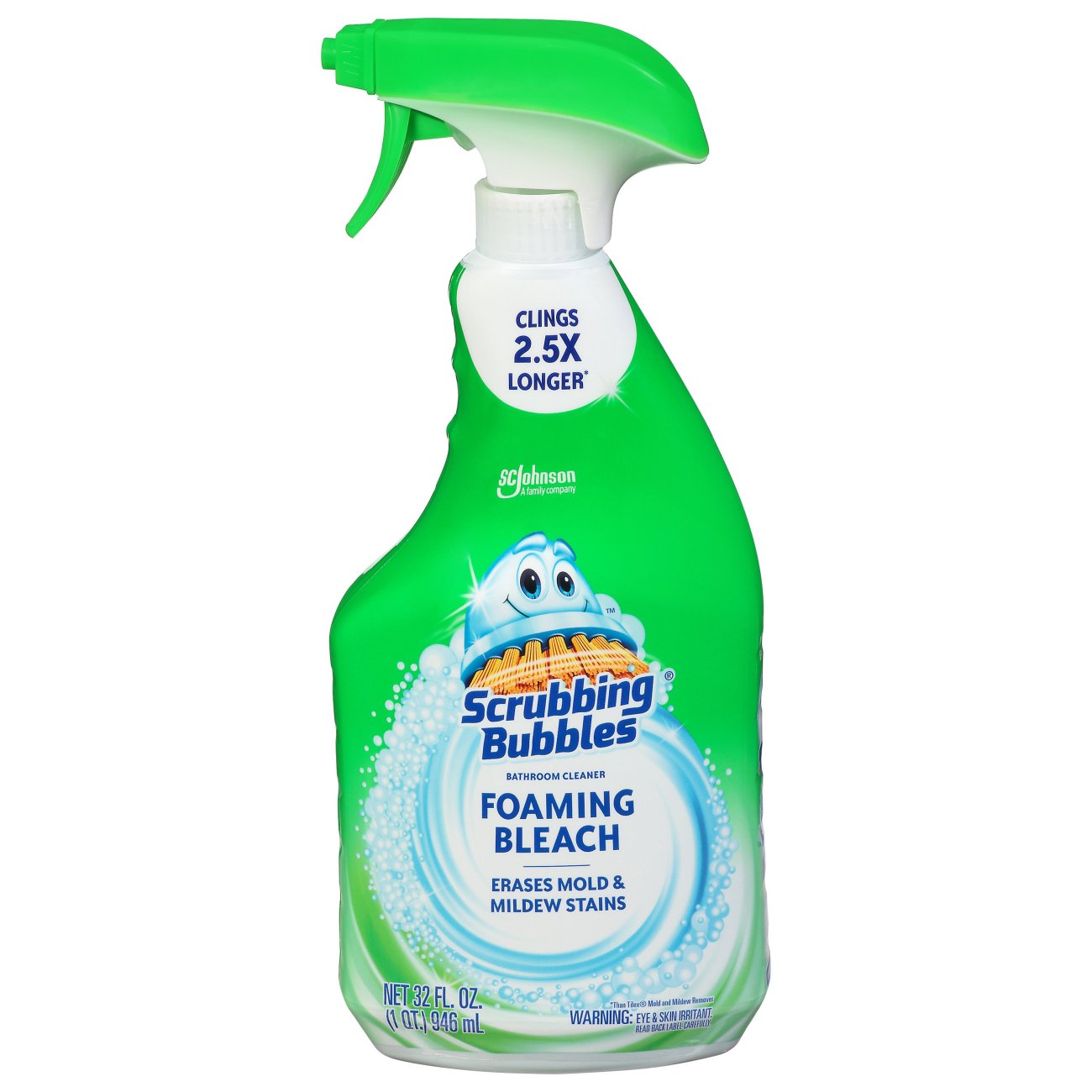 Scrubbing Bubbles Foaming Bleach Bathroom Cleaner Shop Cleaners at HEB