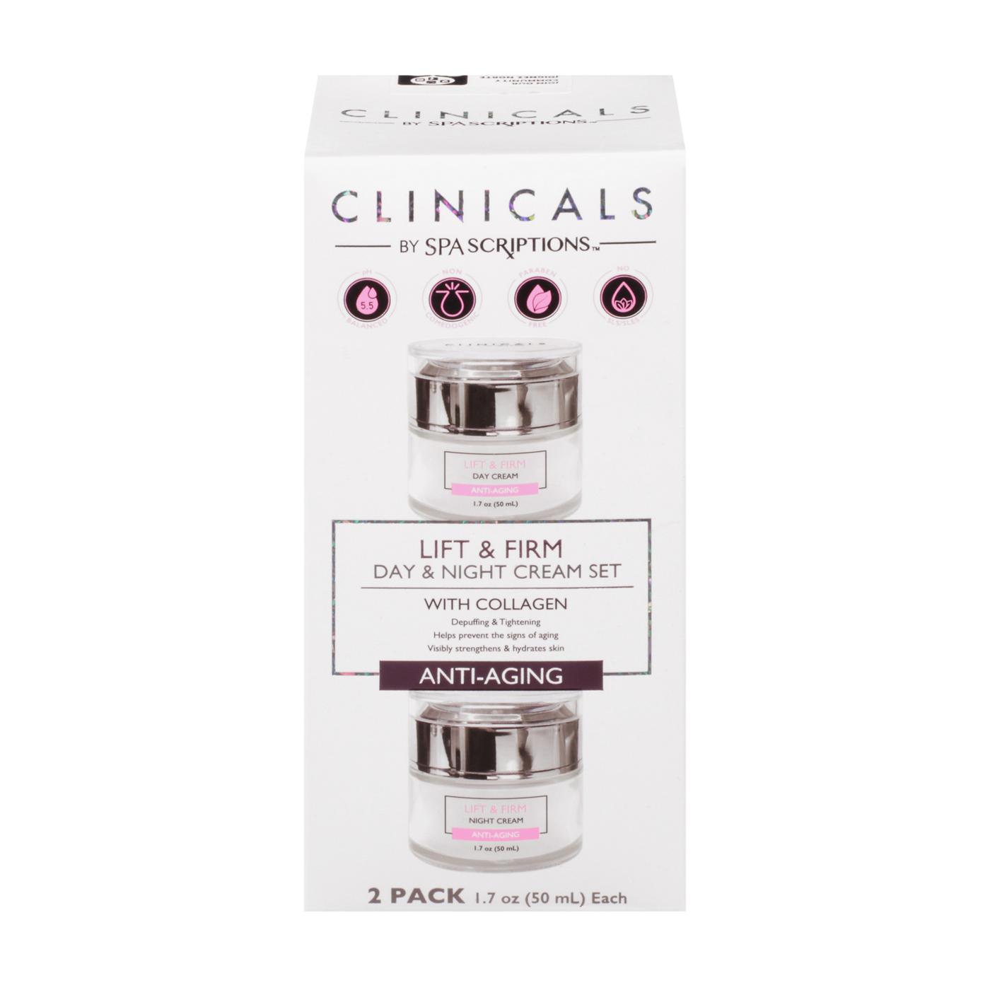 SpaScriptions Clinicals Lift & Firm Day & Night Cream Set; image 1 of 3