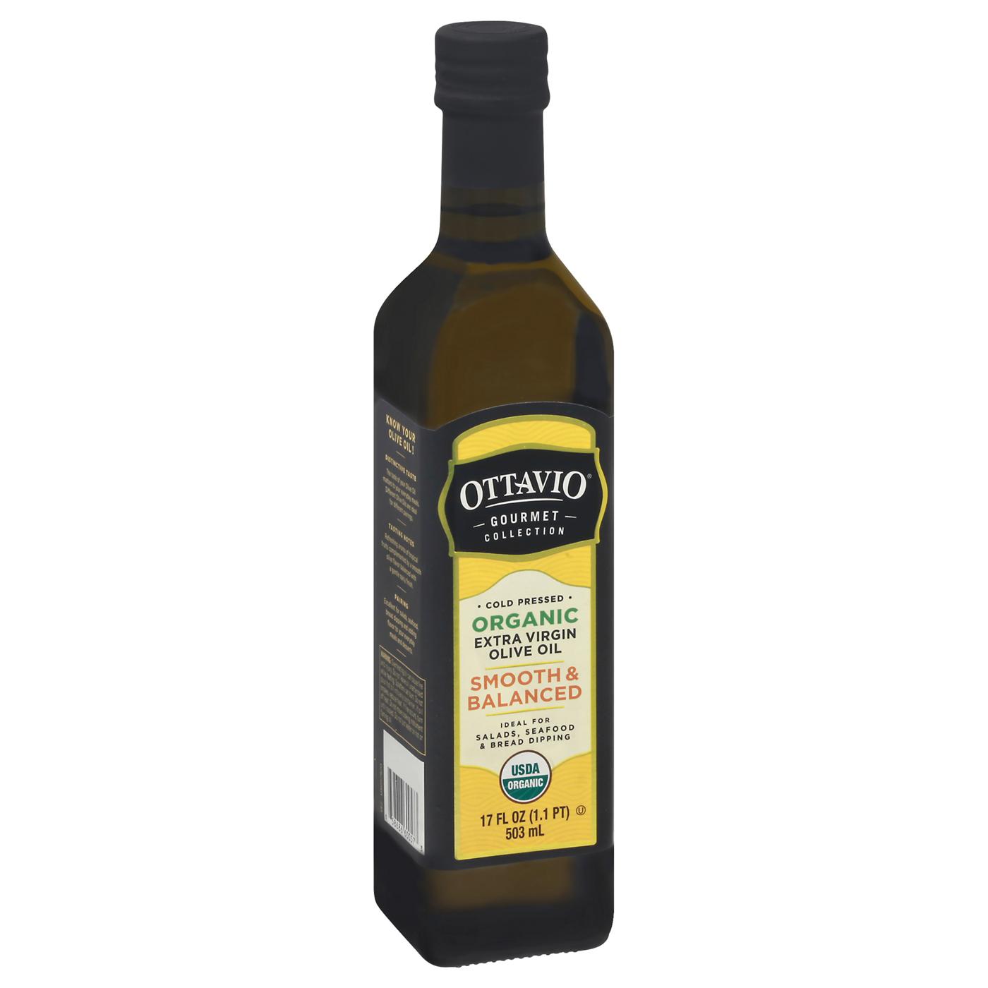 Ottavio Gourmet Collection Organic Smooth & Balanced Extra Virgin Olive Oil; image 2 of 2