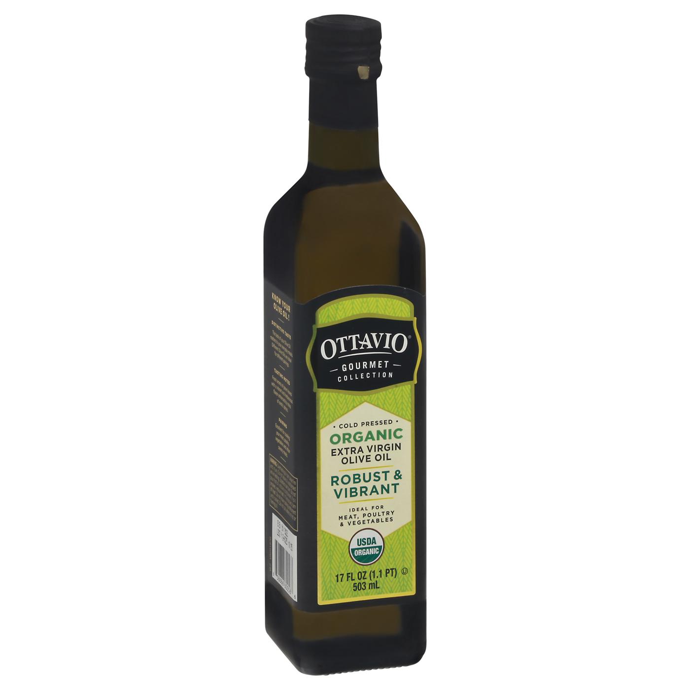 Ottavio Gourmet Collection Organic Robust & Vibrant Extra Virgin Olive
