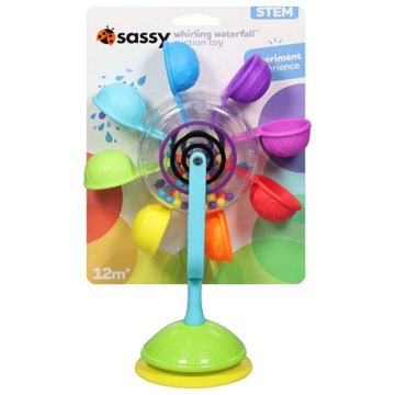 Sassy Whirling Waterfall Suction Toy - 12m+