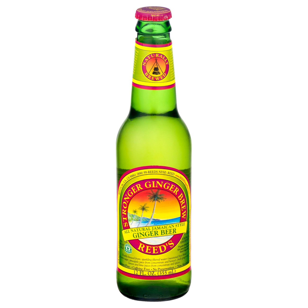 Reed's Craft Ginger Beer Shop Soda at HEB