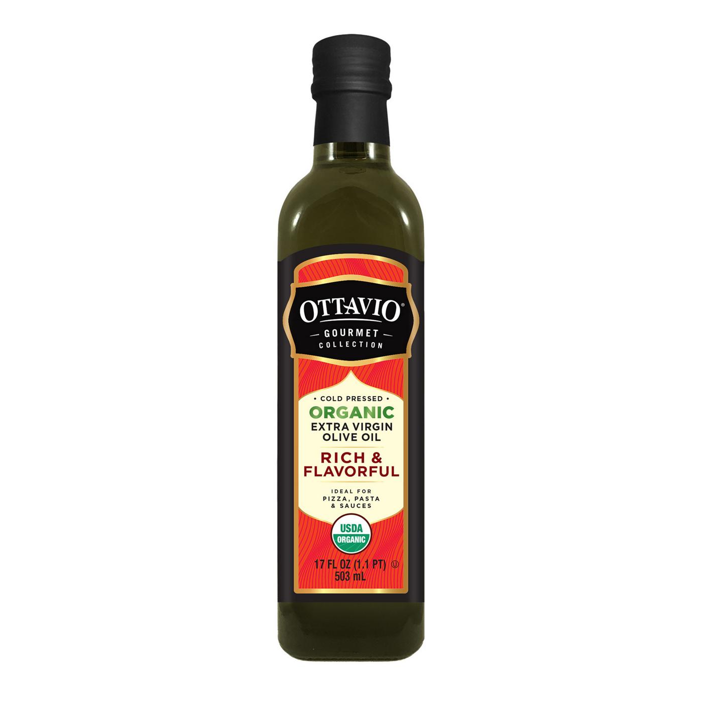 Ottavio Gourmet Collection Organic Rich & Flavorful Extra Virgin Olive