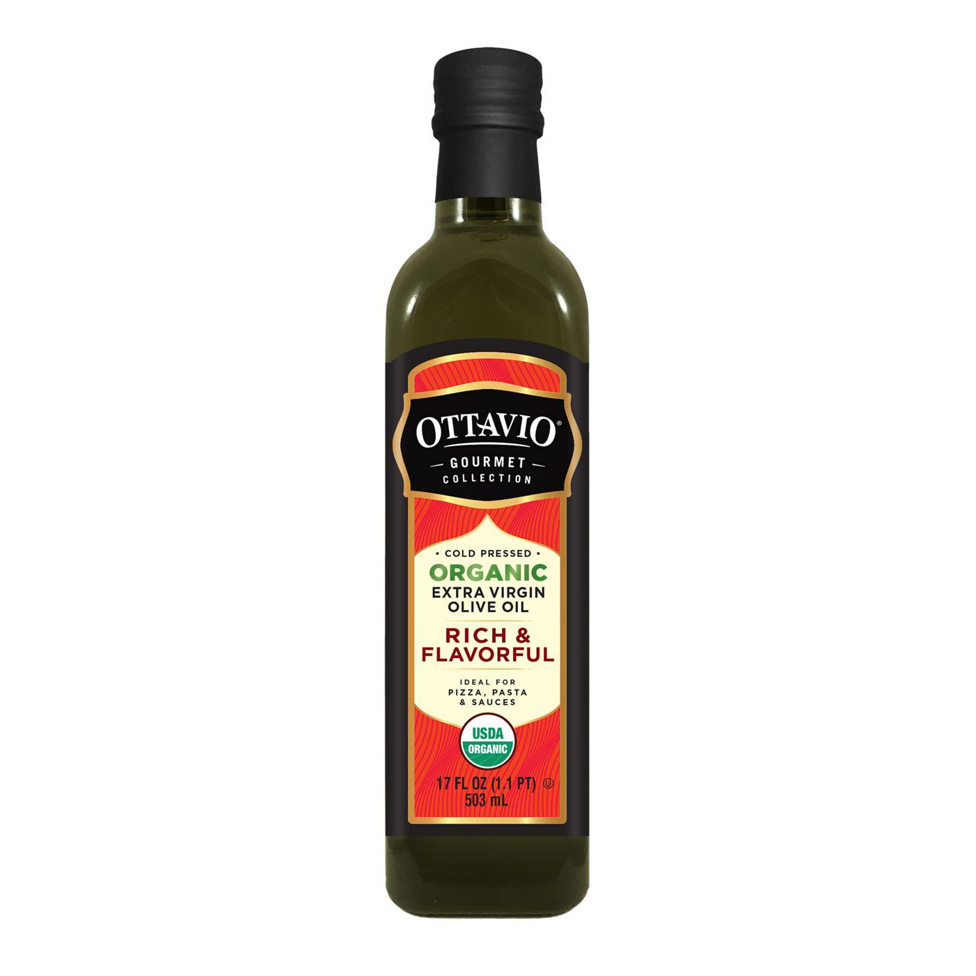 Ottavio Gourmet Collection Organic Rich & Flavorful Extra Virgin Olive Oil; image 1 of 2