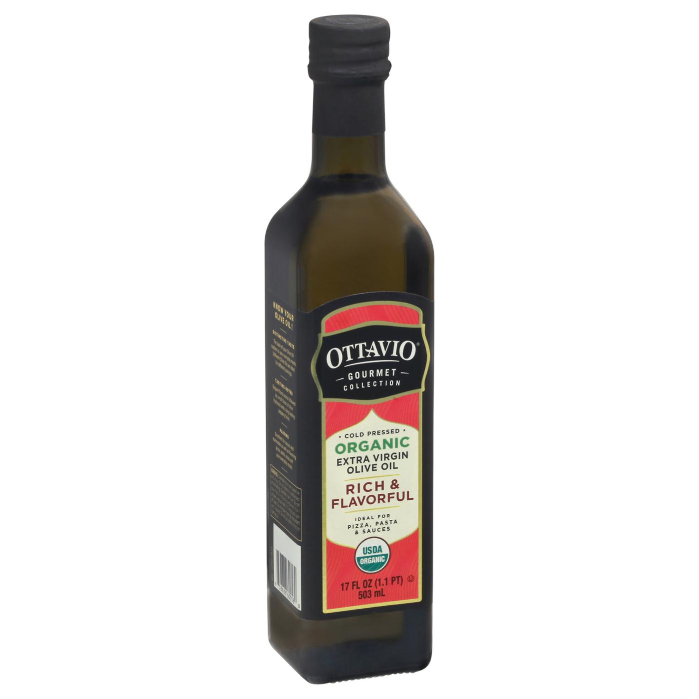 Ottavio Gourmet Collection Organic Rich & Flavorful Extra Virgin Olive