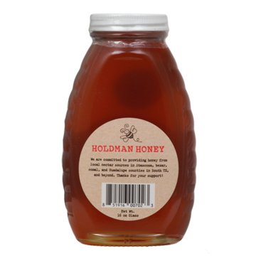 Holdman Pure Local Raw Honey, 16 oz