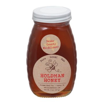 Holdman Pure Local Raw Honey, 8 oz