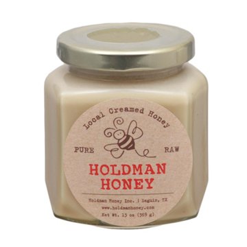 Holdman Pure Local Creamed Raw Honey, 13 oz