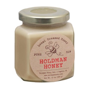 Holdman Pure Local Creamed Raw Honey, 13 oz
