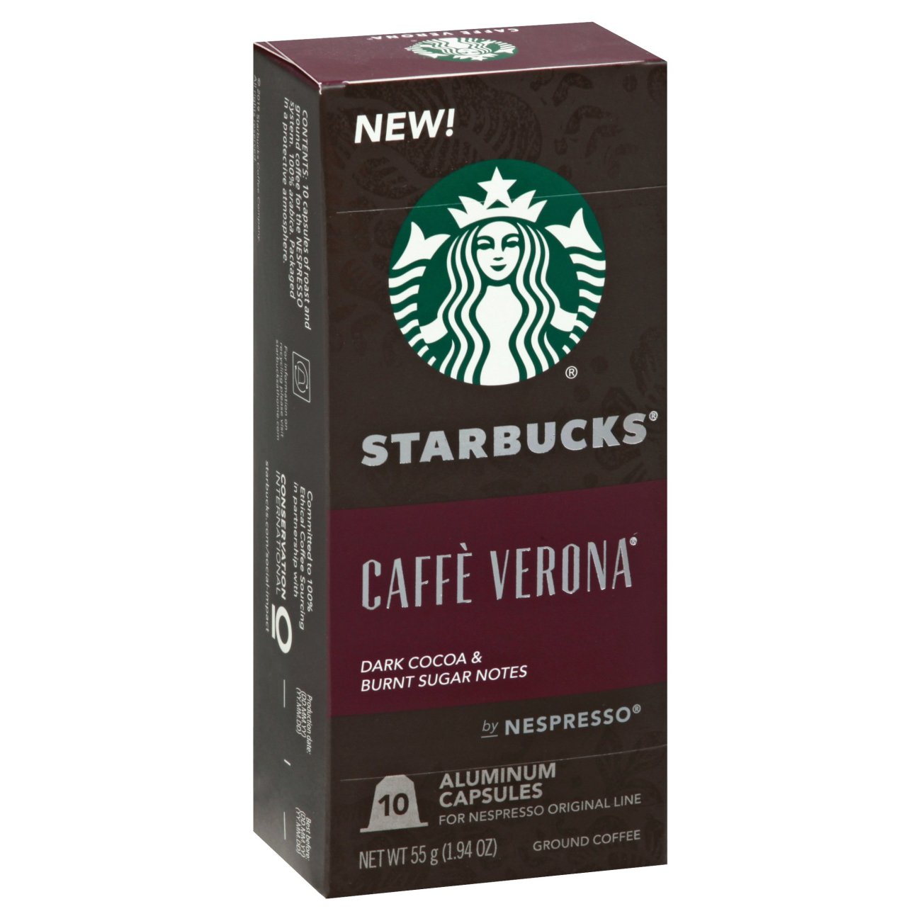 Starbucks Verona Roast Nespresso Capsules - Shop Coffee at H-E-B