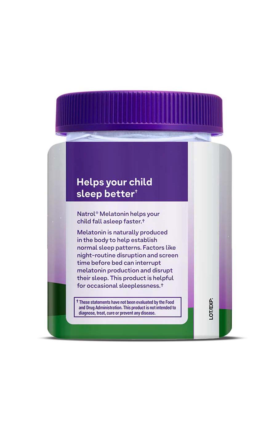 Natrol Kids Melatonin Sleep Gummies - Raspberry; image 3 of 5