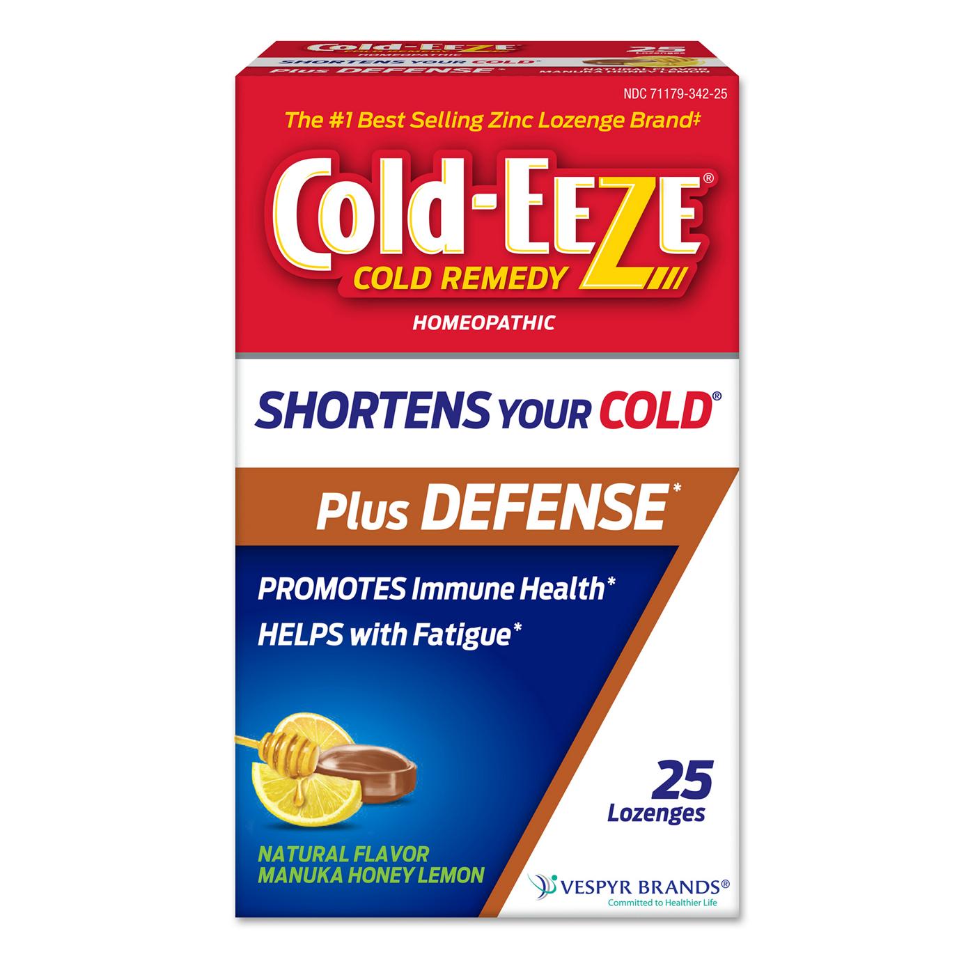 Cold-EEZE Cold Remedy Zinc Lozenges  - Manuka Honey Lemon; image 1 of 7