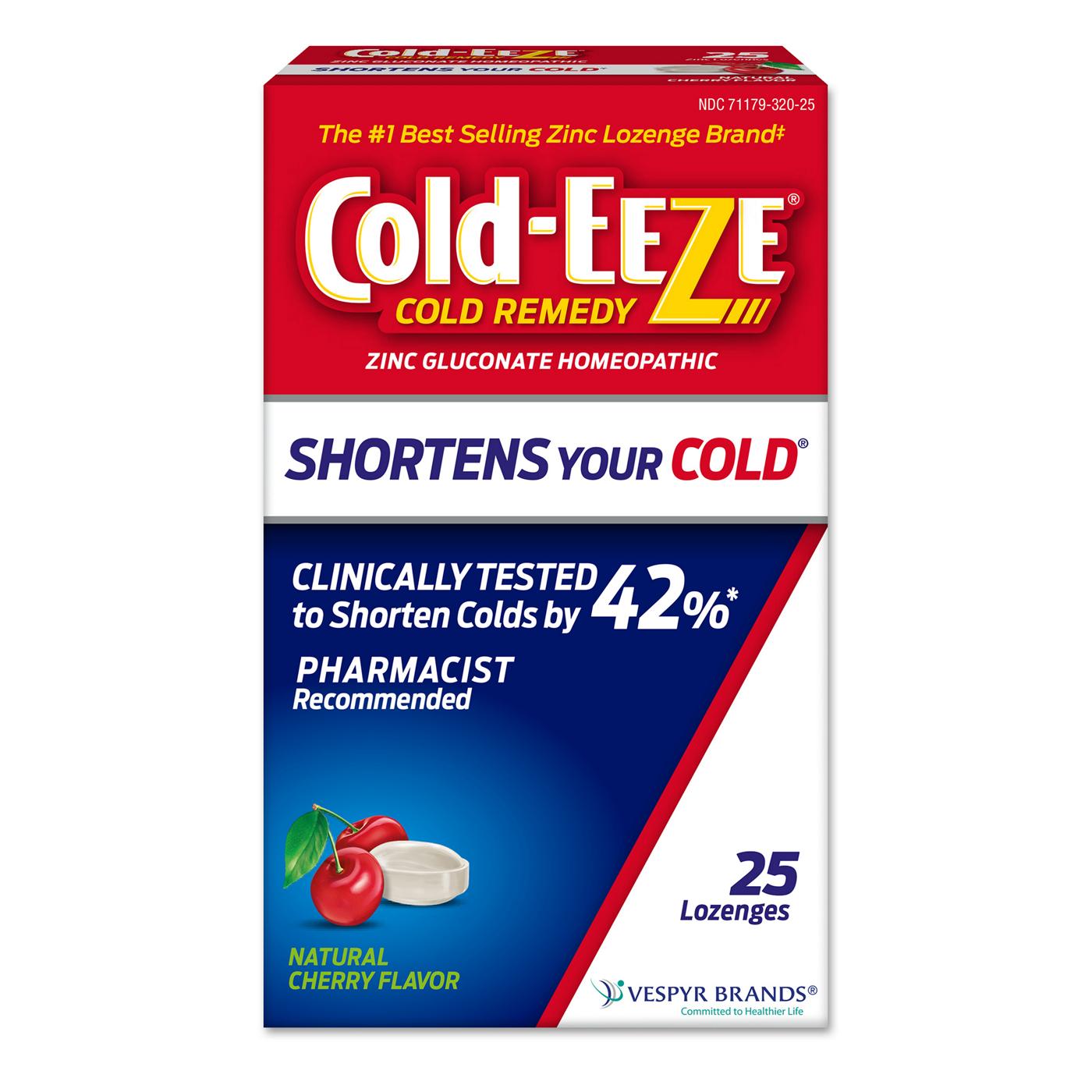 Cold-EEZE Cold Remedy Zinc Lozenges - Natural Cherry; image 1 of 7