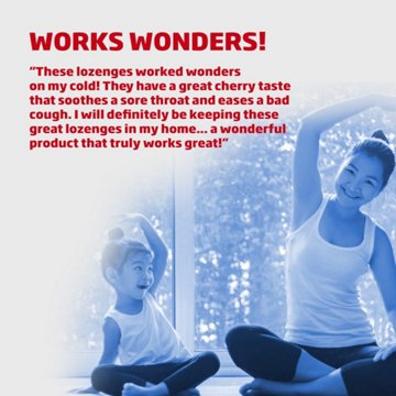 Cold-EEZE Cold Remedy Zinc Lozenges - Natural Cherry, 25 ct