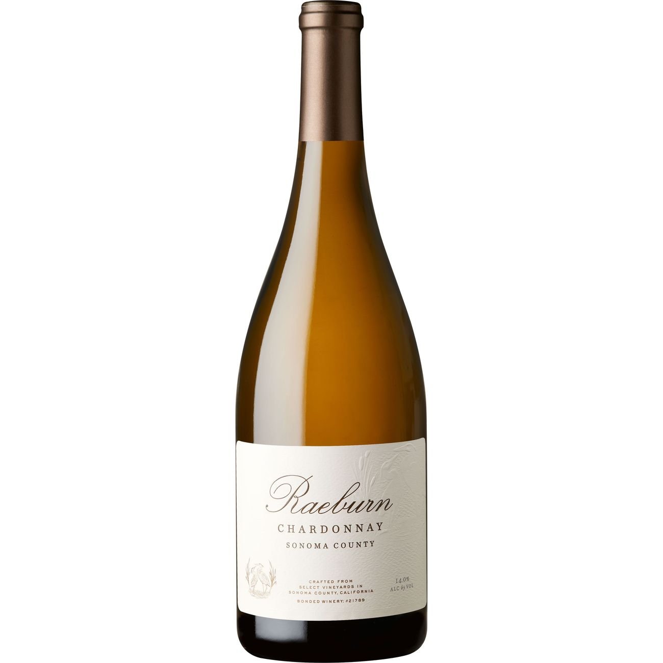 Raeburn Sonoma County Chardonnay Calfornia White Wine, 750 mL