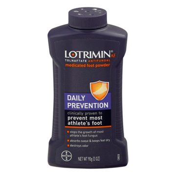 Lotrimin Daily Prevention Medicated Foot Powder, 3 oz