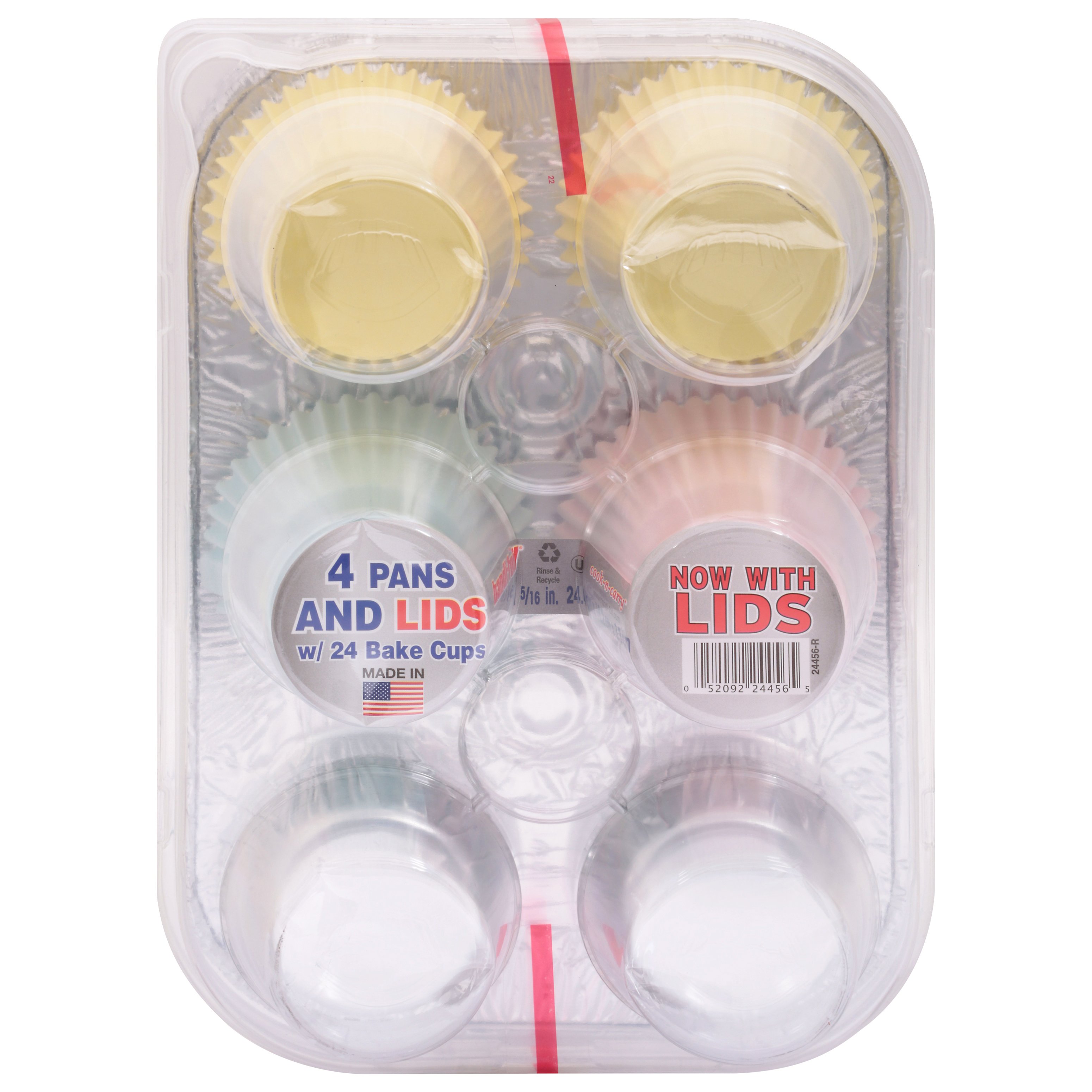 Handi-Foil Muffin Pans with Lids & Cups