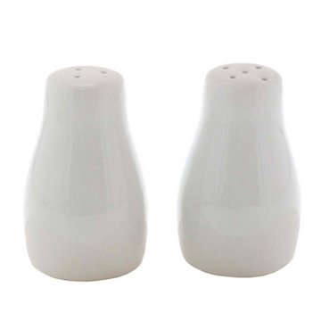 Haven + Key Porcelain Salt & Pepper Set - White