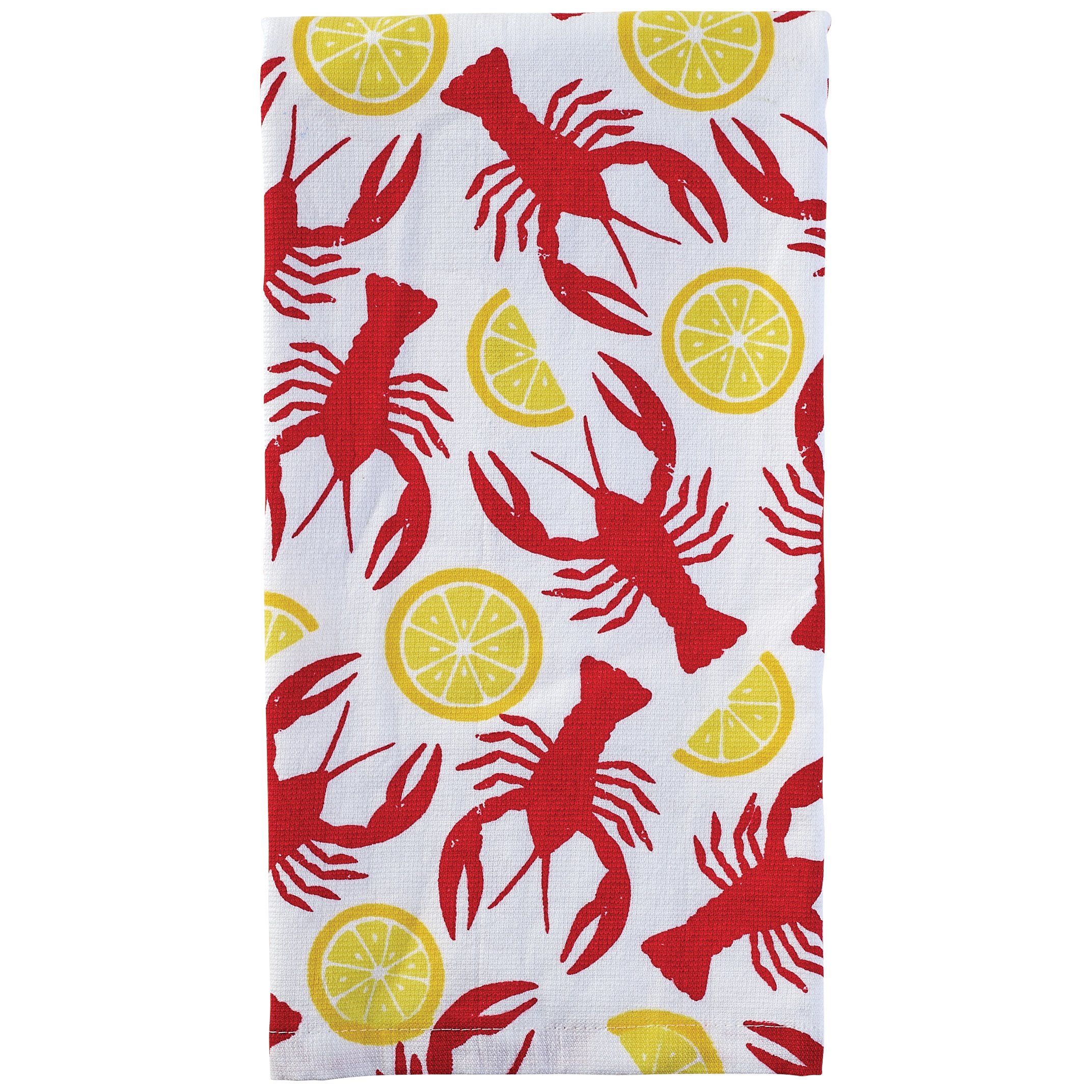 Haven & Key Crawfish & Lemons Kitchen Towel - Shop Kitchen linens at H-E-B