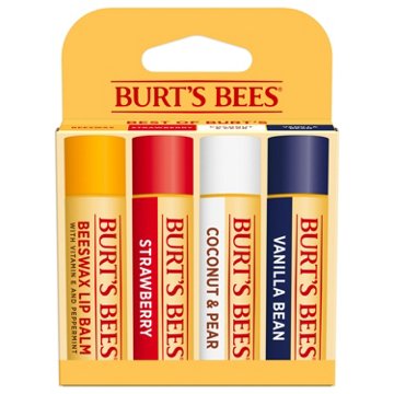 Burt's Bees Moisturizing Lip Balm Pack - Assorted