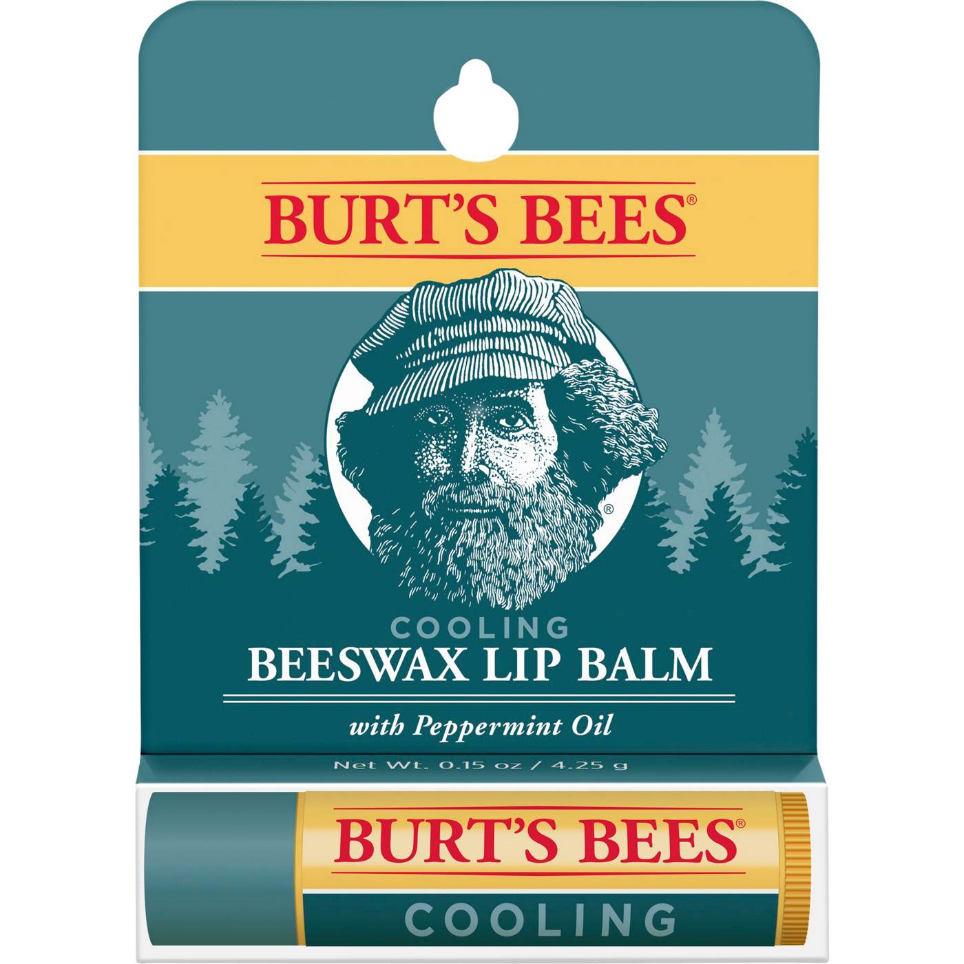 Burt's Bees Cooling Beeswax Lip Balm with Peppermint Oil; image 1 of 5
