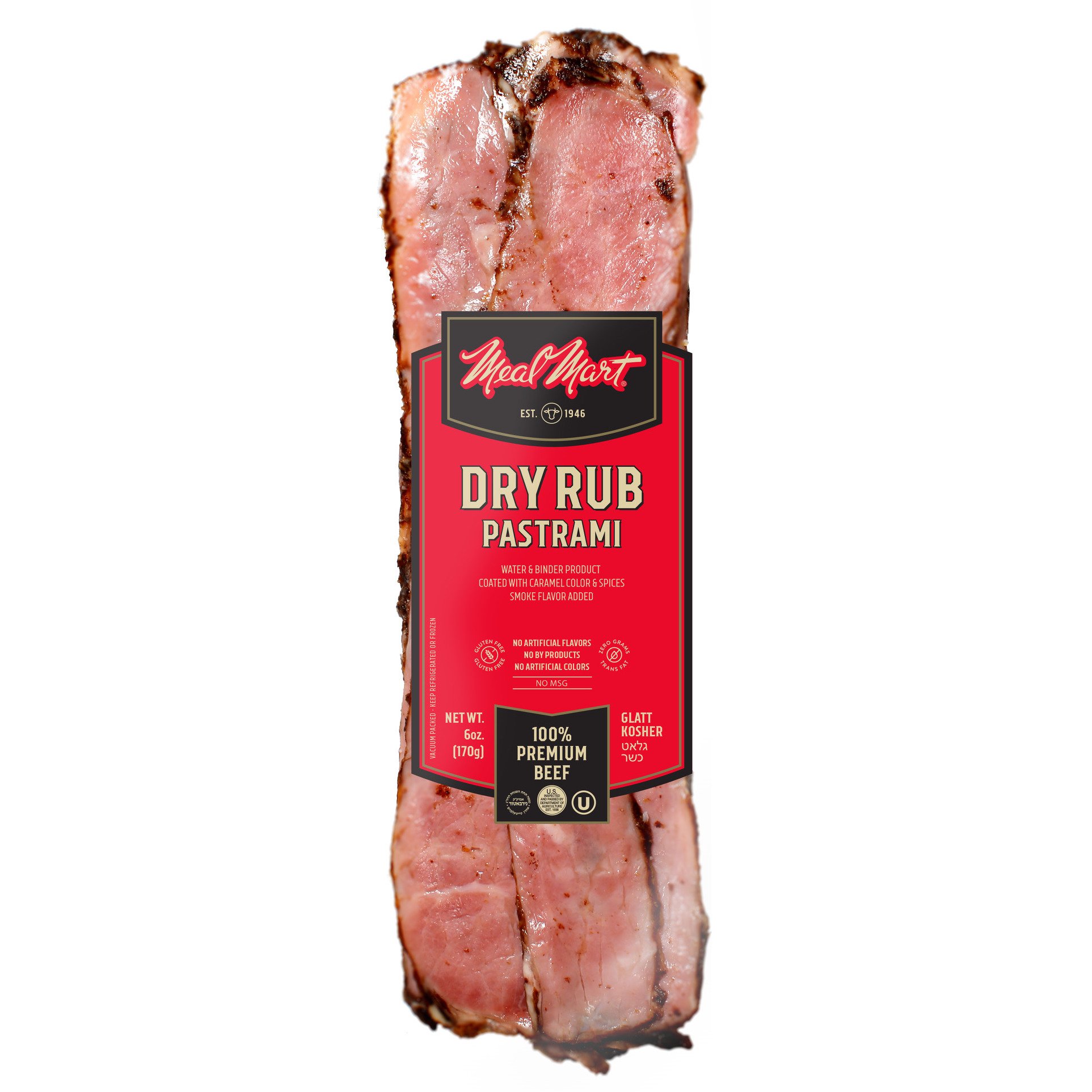 Meal Mart Meal Mart Sliced Dry Rub Pastrami Shop Meat at HEB