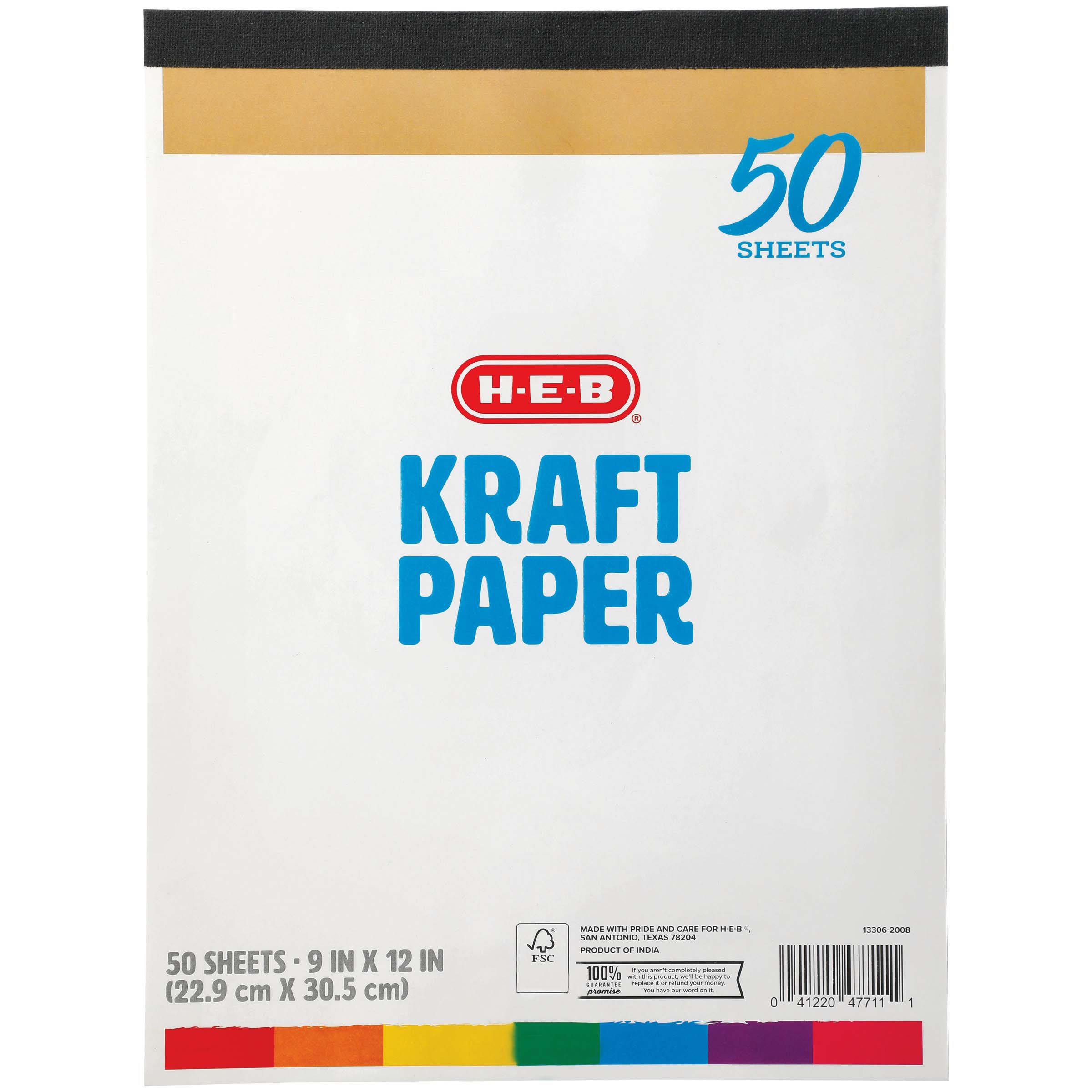 H-E-B Kraft Wrapping Paper Roll - Shop Envelopes & Boxes at H-E-B