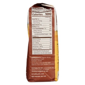 Jovial 100% Organic Einkorn Whole Wheat Flour, 2 lb