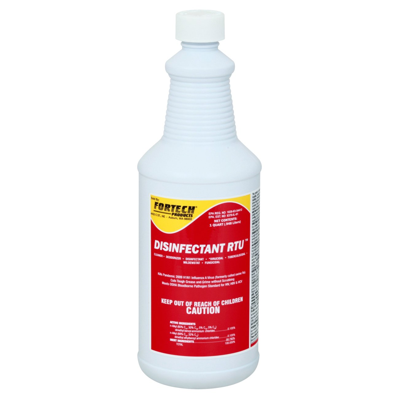 Fortech Disinfectant Cleaner Shop All purpose cleaners at HEB