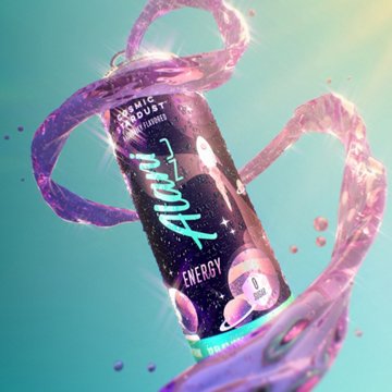 Alani Nu Zero Sugar Energy Drink - Cosmic Stardust, 12 oz