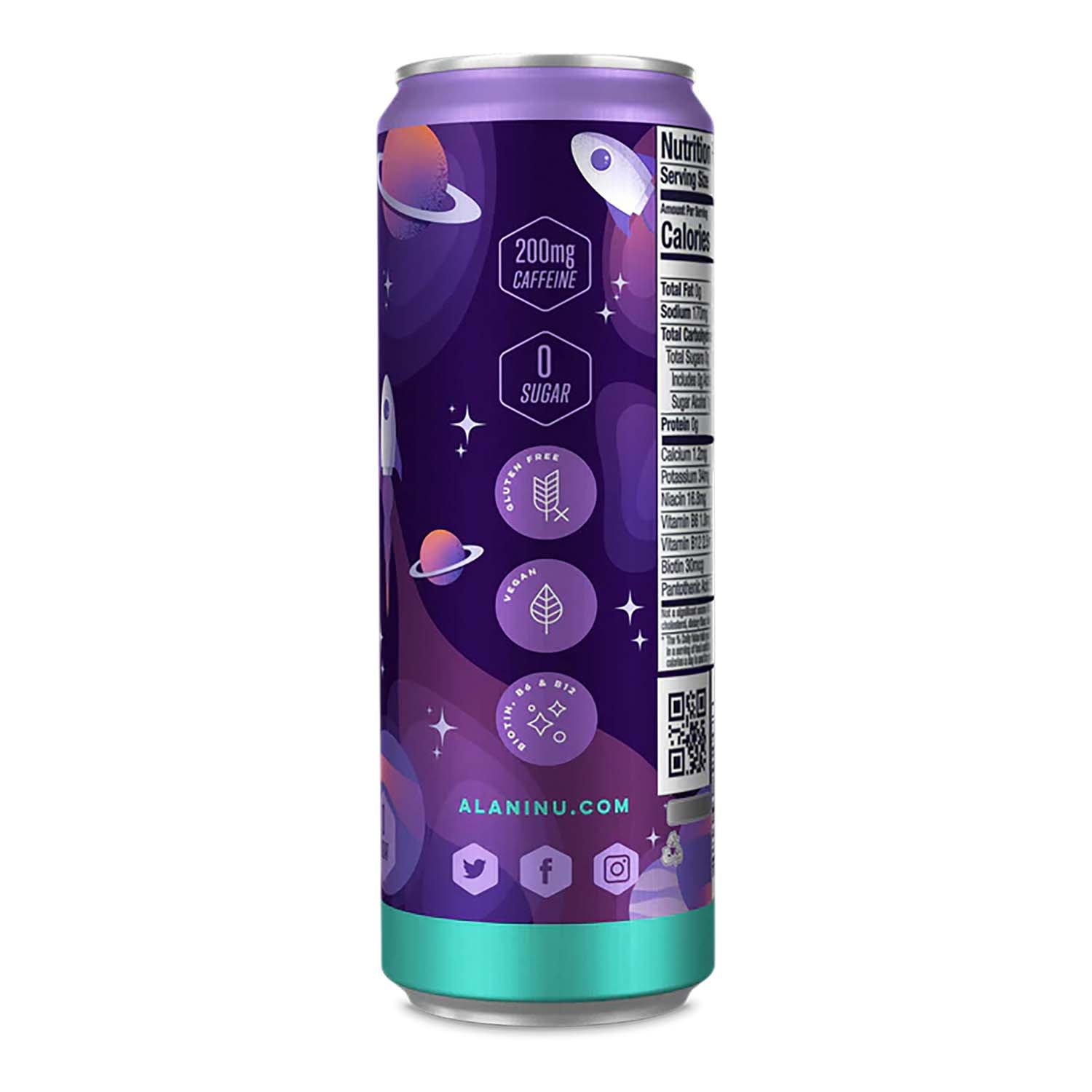 Alani Nu Zero Sugar Energy Drink - Cosmic Stardust - Shop Sports ...