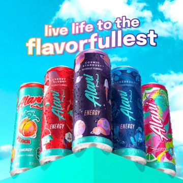 Alani Nu Zero Sugar Energy Drink - Cosmic Stardust, 12 oz