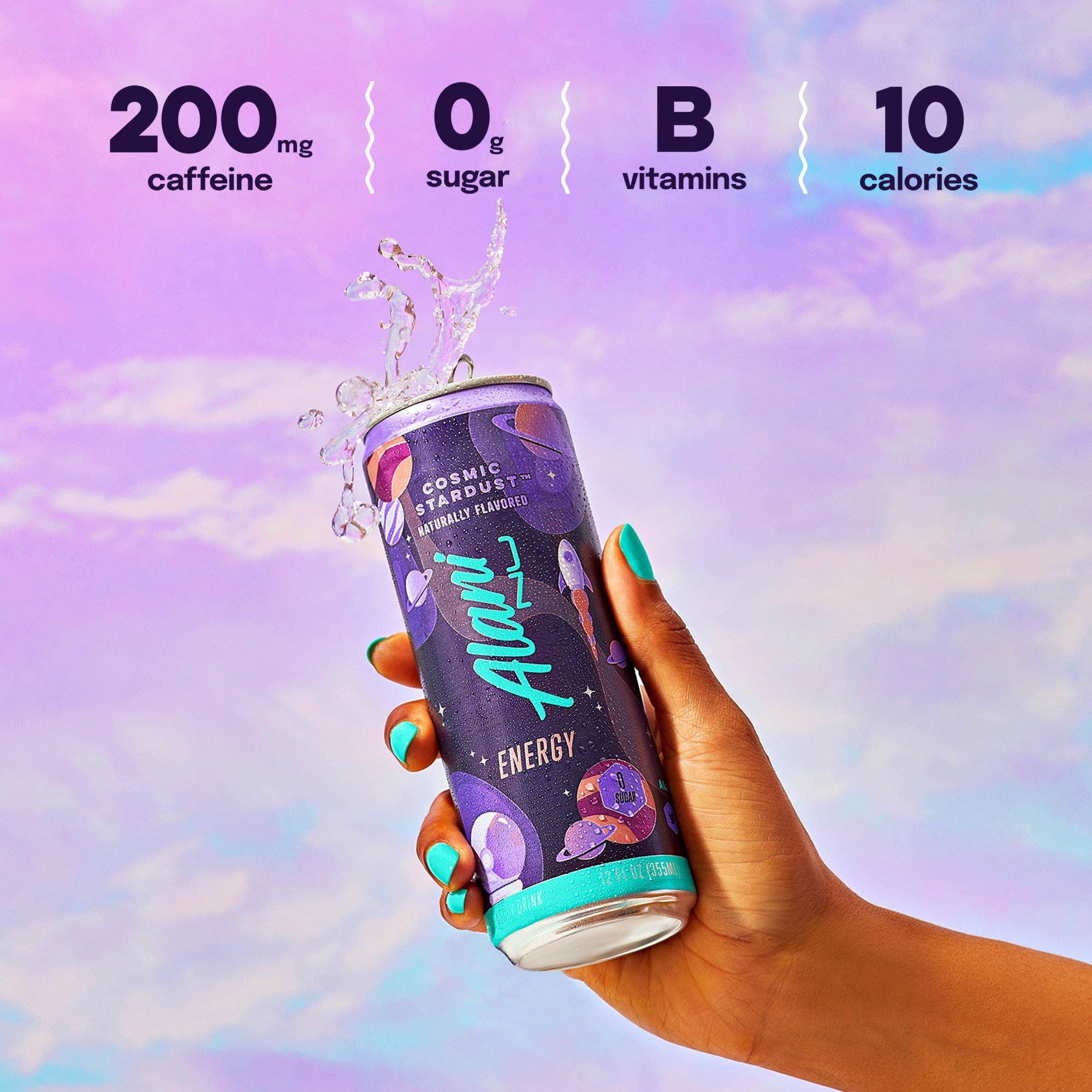 Alani Nu Zero Sugar Energy Drink - Cosmic Stardust - Shop Sports