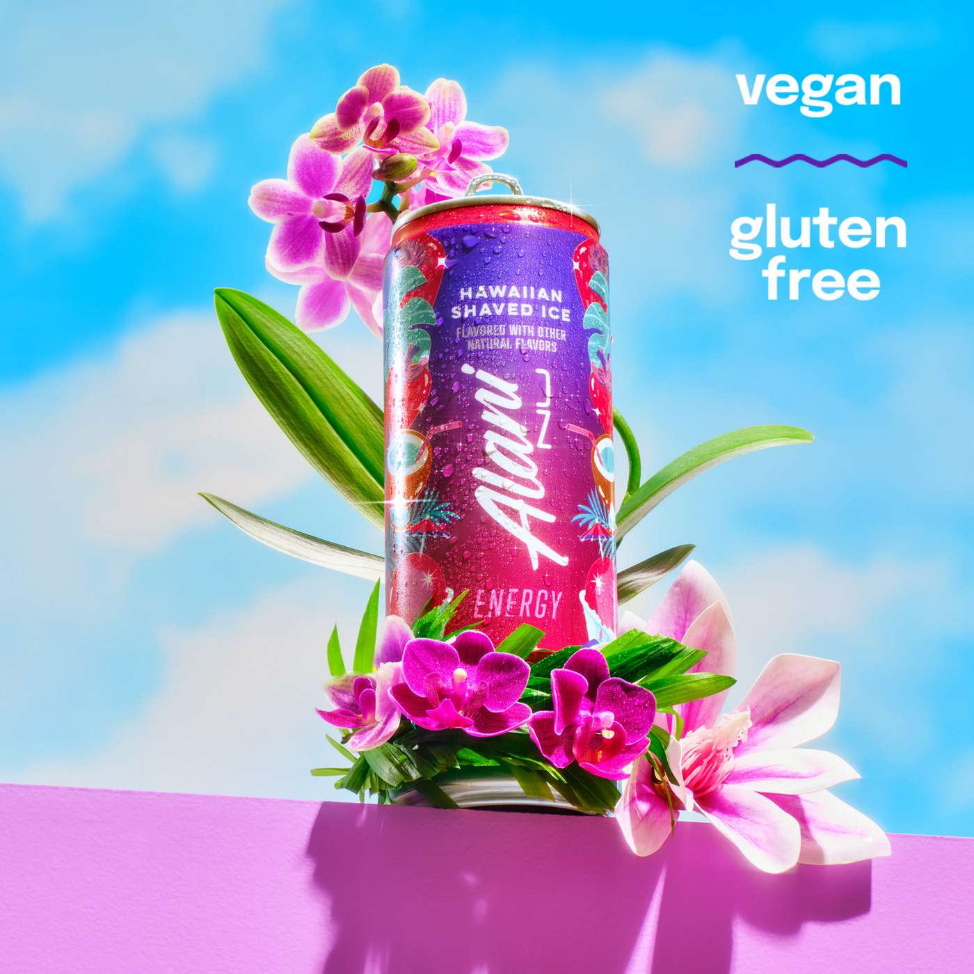 Alani Nu Zero Sugar Energy Drink - Hawaiian Shaved Ice; image 4 of 9