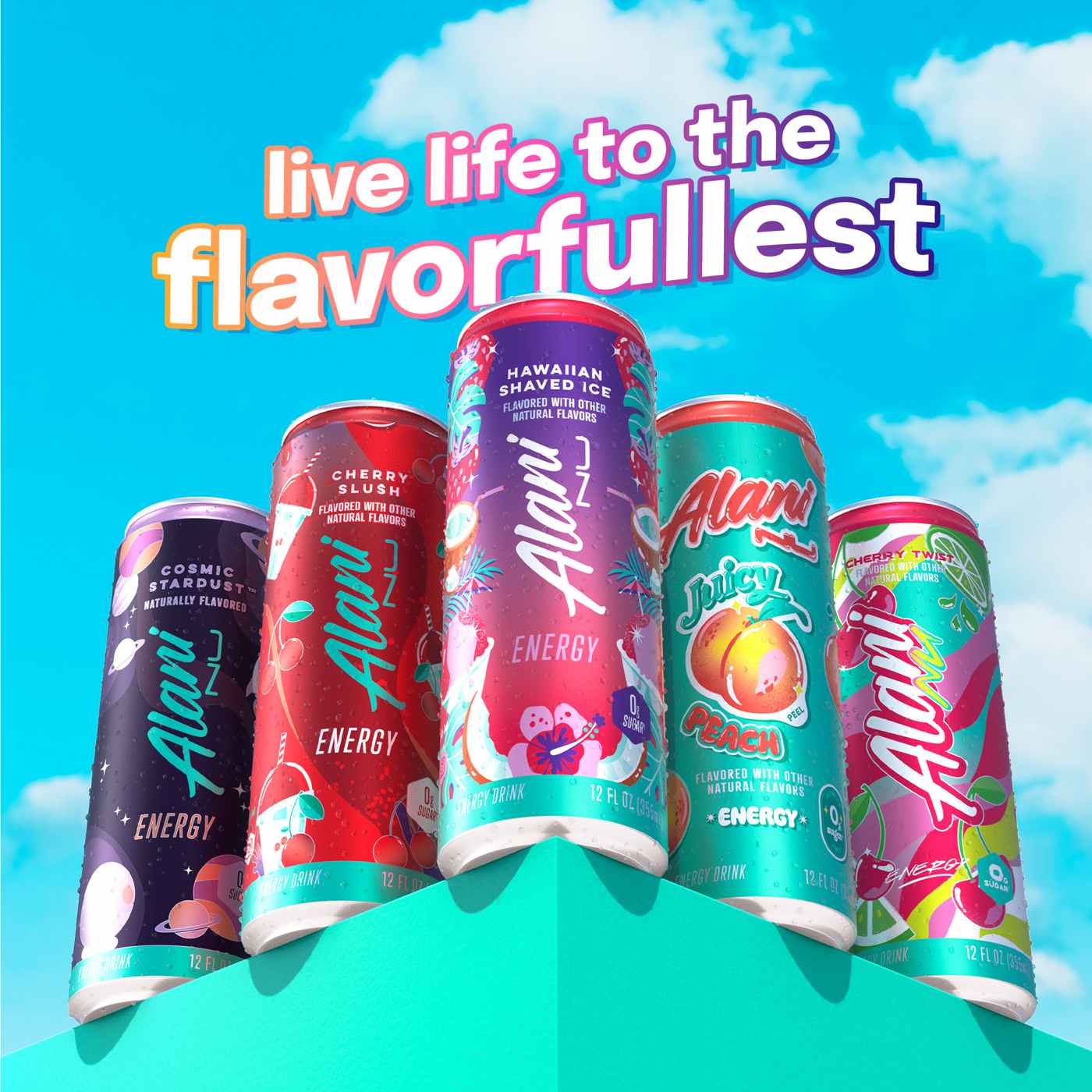 Alani Nu Zero Sugar Energy Drink Hawaiian Shaved Ice Shop Sports & energy drinks at HEB