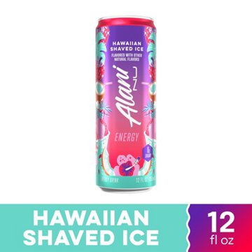 Alani Nu Zero Sugar Energy Drink - Hawaiian Shaved Ice, 12 oz