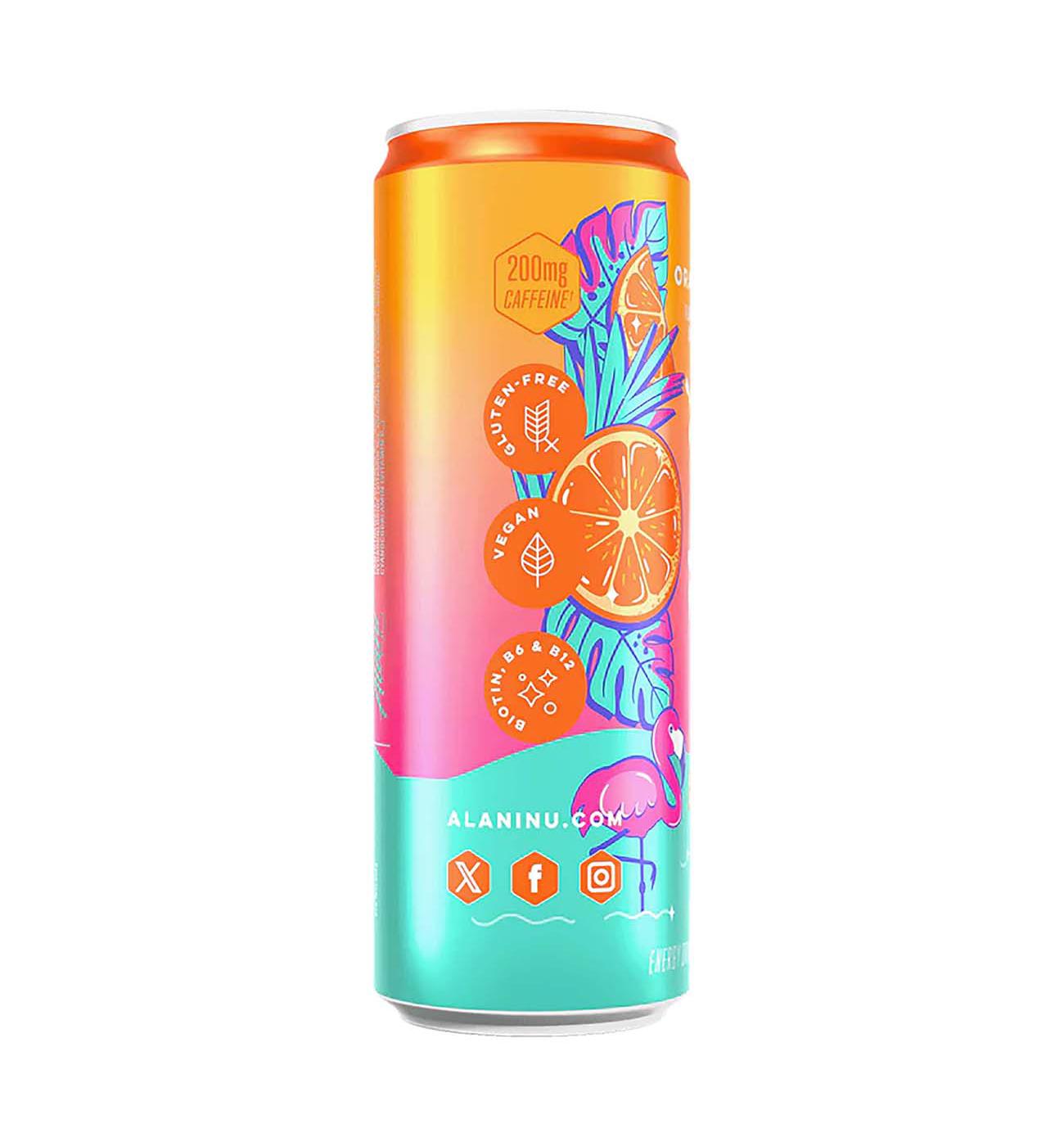 Alani Nu Zero Sugar Energy Drink - Orange Kiss; image 4 of 5