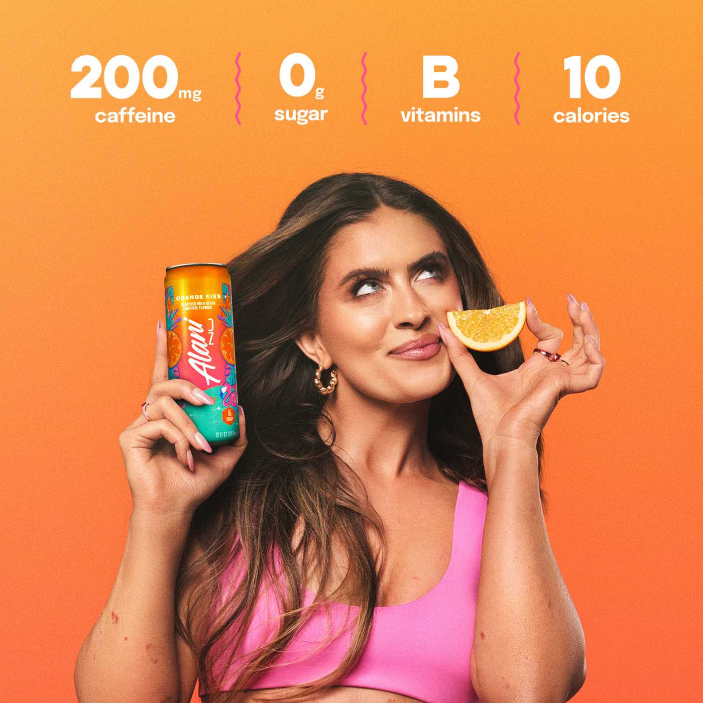 Alani Nu Zero Sugar Energy Drink - Orange Kiss; image 6 of 8
