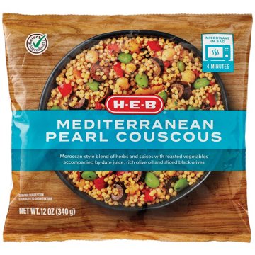 H-E-B Frozen Mediterranean Pearl Couscous