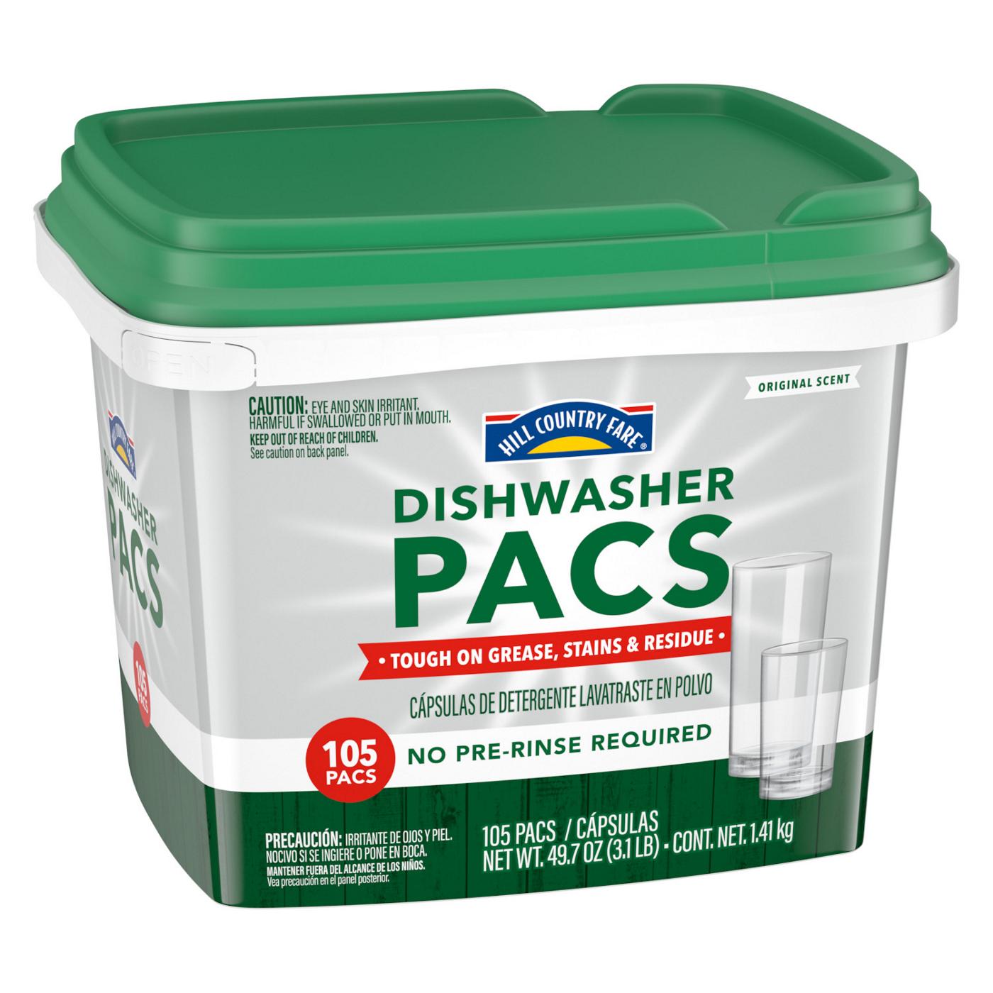 Hill Country Fare Original Scent Dishwasher Detergent Pacs; image 3 of 3