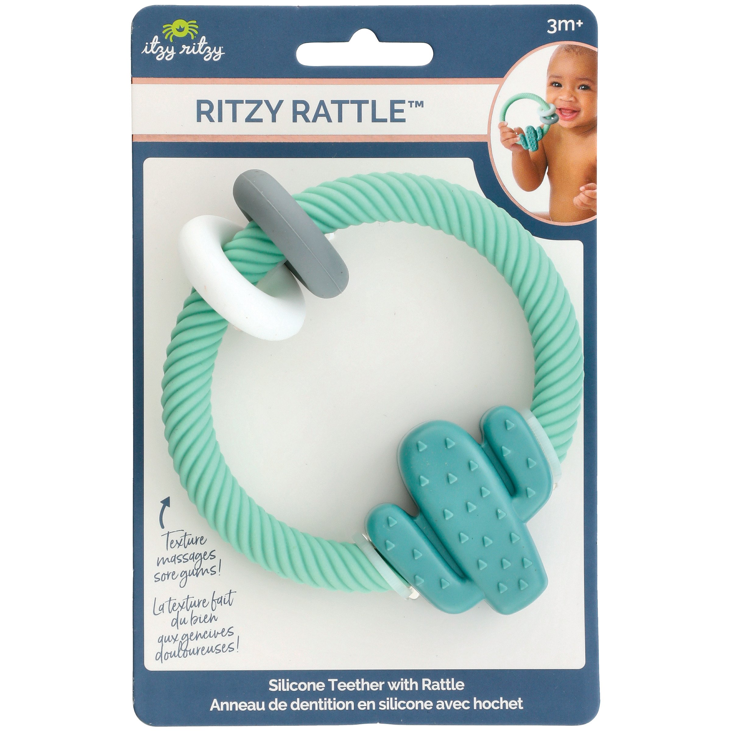 itzy ritzy cactus teether
