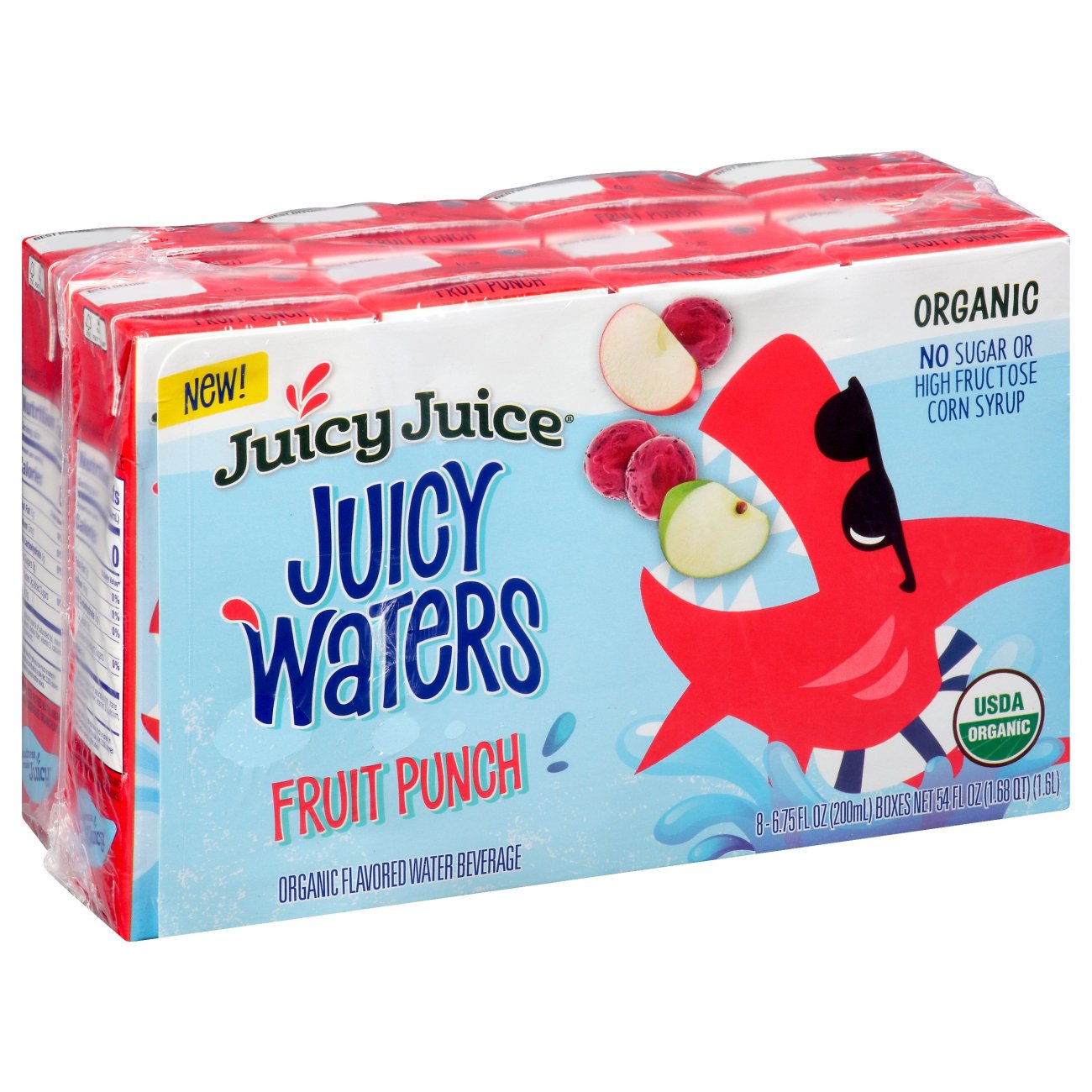 Juicy Juice Juicy Waters Fruit Punch Water 6.75 oz Boxes Shop Juice