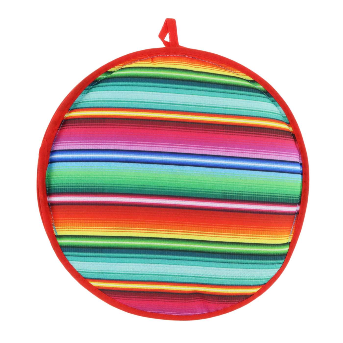 Cocinaware Striped Serape Tortilla Warmer; image 1 of 2