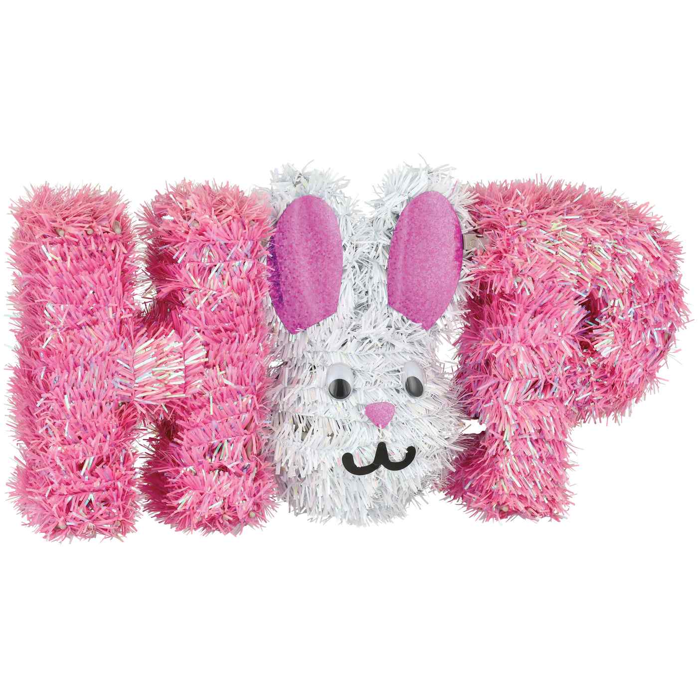 FC Young 3D Tinsel HOP Decor with Bunny Head; image 2 of 2