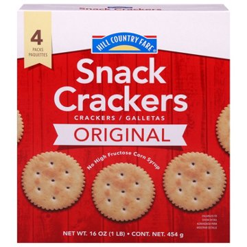 Hill Country Fare Original Snack Crackers, 16 oz