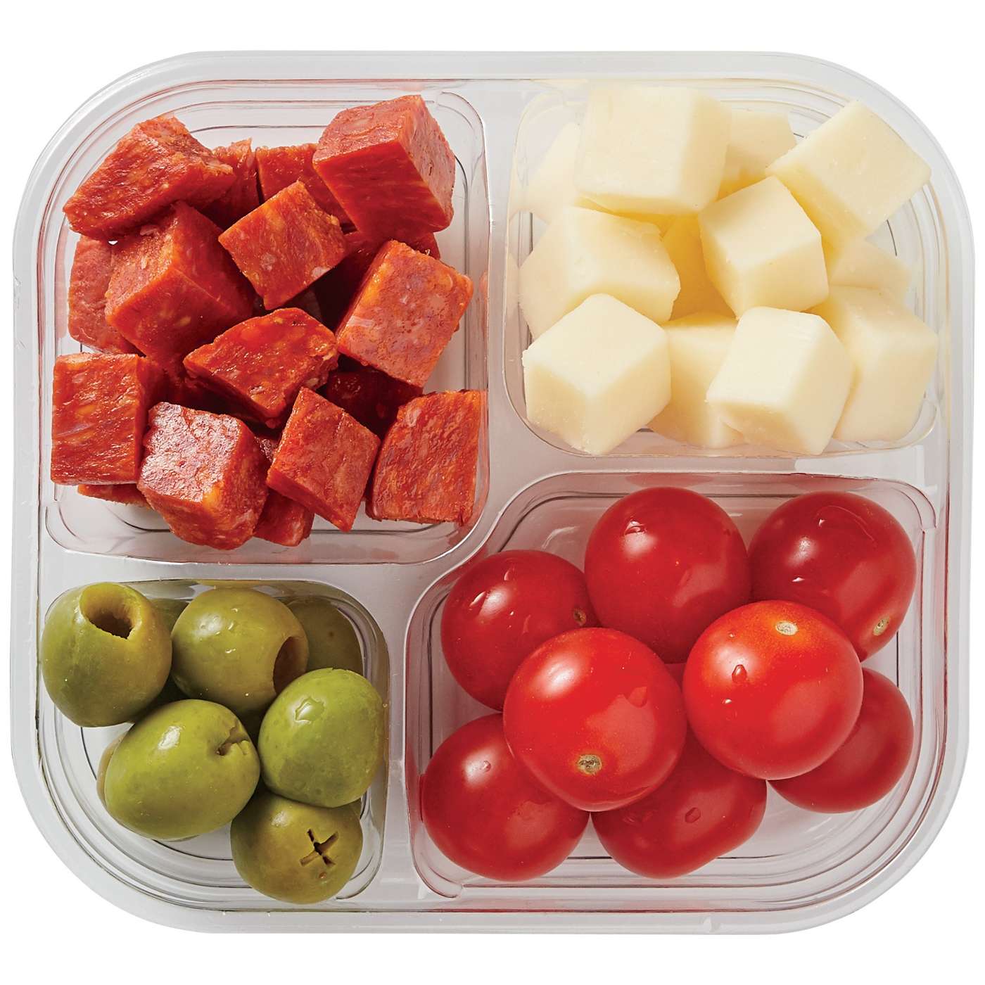 Meal Simple by HEB Snack Tray Italian Style with Pepperoni, Cheese