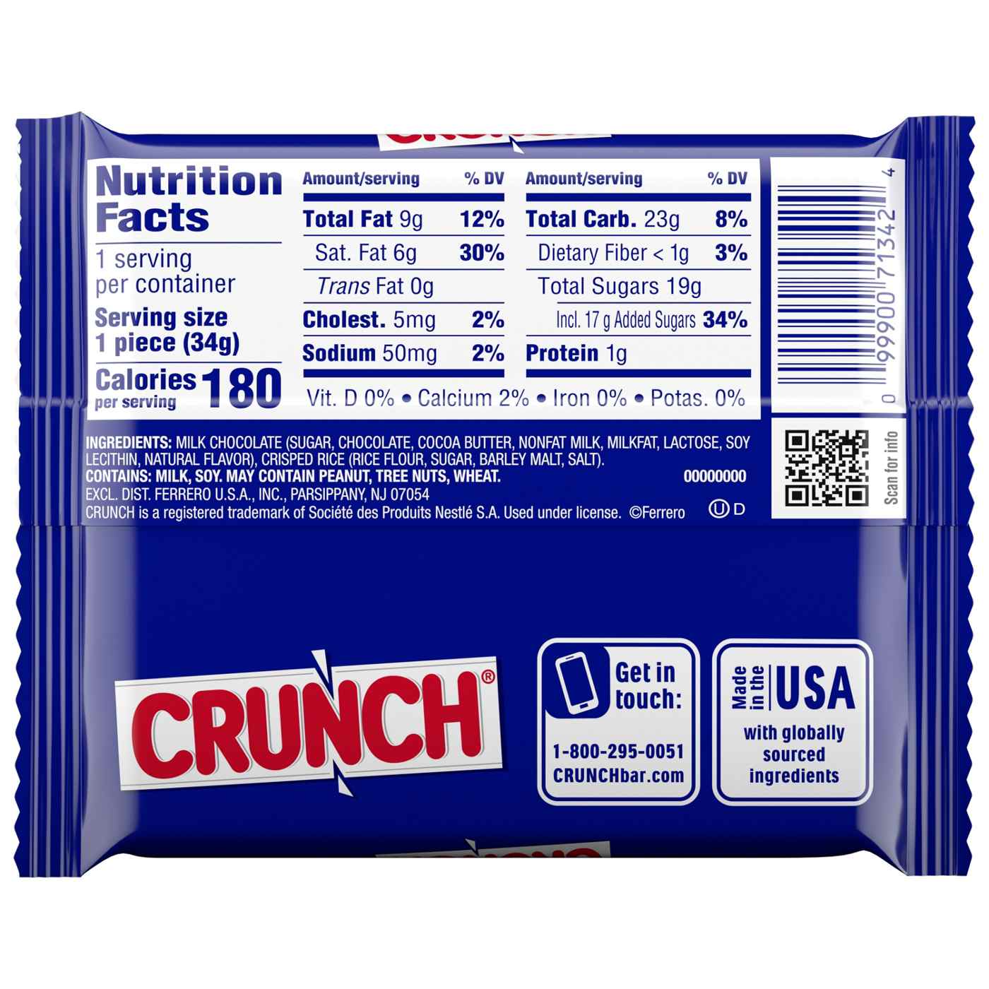 Crunch Milk Chocolate Holiday Candy; image 2 of 2